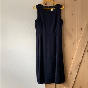 J.Crew Navy Wool Dress